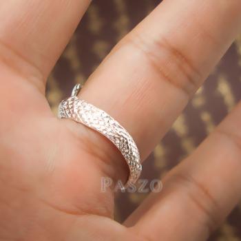 แหวนมังกร แหวนเงินแท้รูปมังกร แหวนปรับขนาดได้ #9
