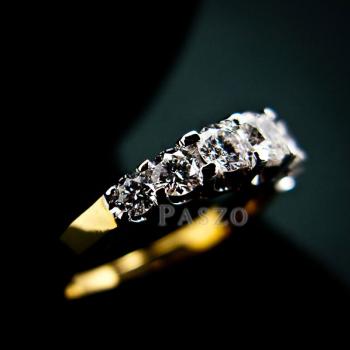 แหวนเพชร แหวนทอง ฝังเพชร #6
