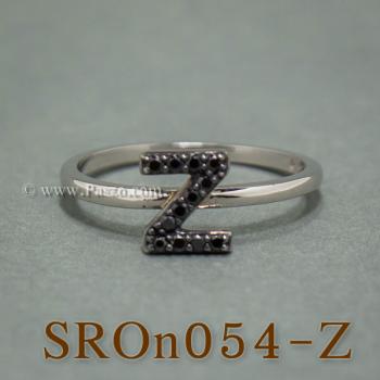 แหวนตัวอักษร แหวนตัวแซด Z #1