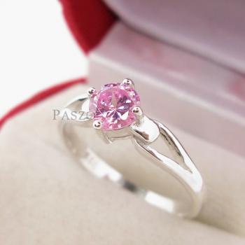 แหวนพลอยสีชมพู แหวนโทพาซสีชมพู PinkTopaz #2