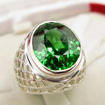 แหวนมรกต พลอยสีเขียว แหวนพลอยผู้ชาย #4