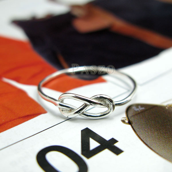 แหวนแห่งรักนิรันดร์ แหวนเงินแท้ infinity #1