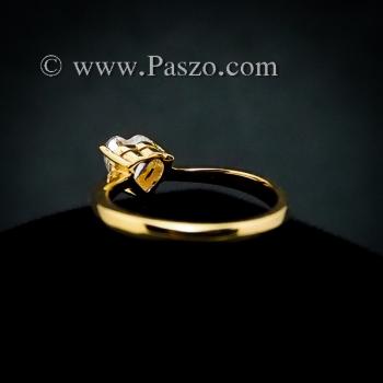 แหวนเพชร แหวนทองแท้ ฝังเพชรสวิส #5