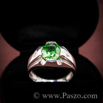 แหวนแห่งแสง แหวนมรกต พลอยสีเขียว #2