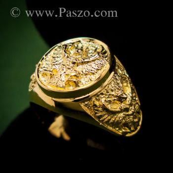 แหวนพญาครุฑ แหวนทอง90 แหวนทองผู้ชาย #5