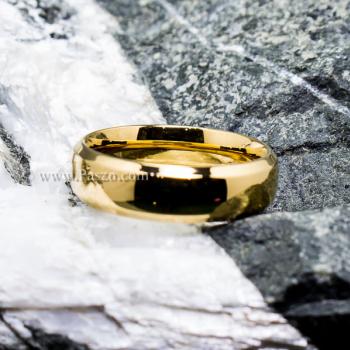 แหวนทองชุบ แหวนเกลี้ยง บ่าแหวนตะไบเฉียง #6