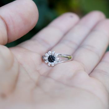 แหวนดอกเดซี่ แหวนดอกไม้ แหวนนิล #6