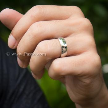 แหวนเกลี้ยง แหวนหน้าโค้ง แหวนกว้าง6มิล #4