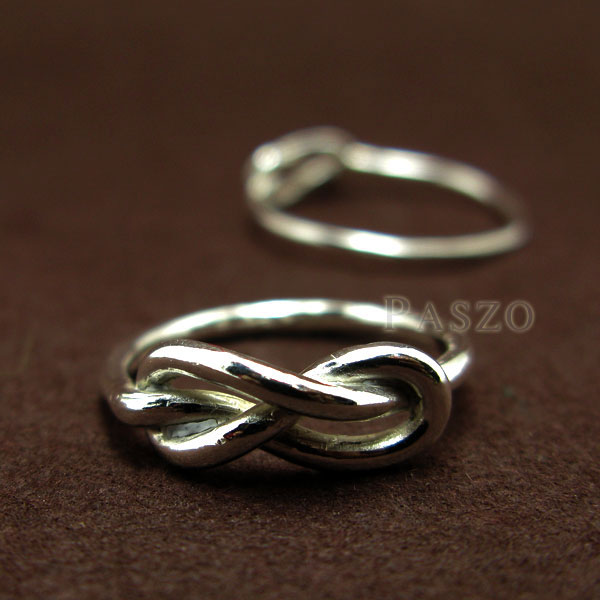ชุดแหวนคู่รัก แหวนเงินคู่ แหวนแห่งรักนิรันด์ #5