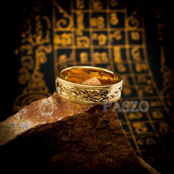 แหวนทองเกลี้ยง แหวนลายไทย แหวนทองแท้ #2