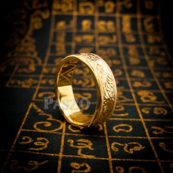แหวนทองเกลี้ยง แหวนลายไทย แหวนทองแท้ #9